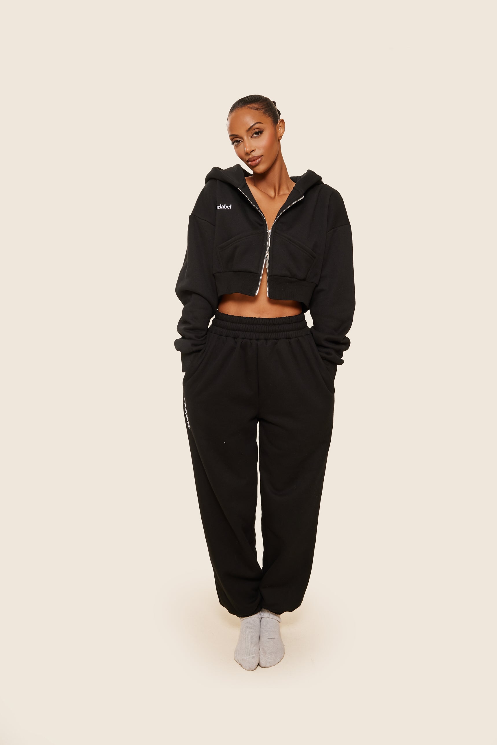 The Classics Cuffed Joggers in Black