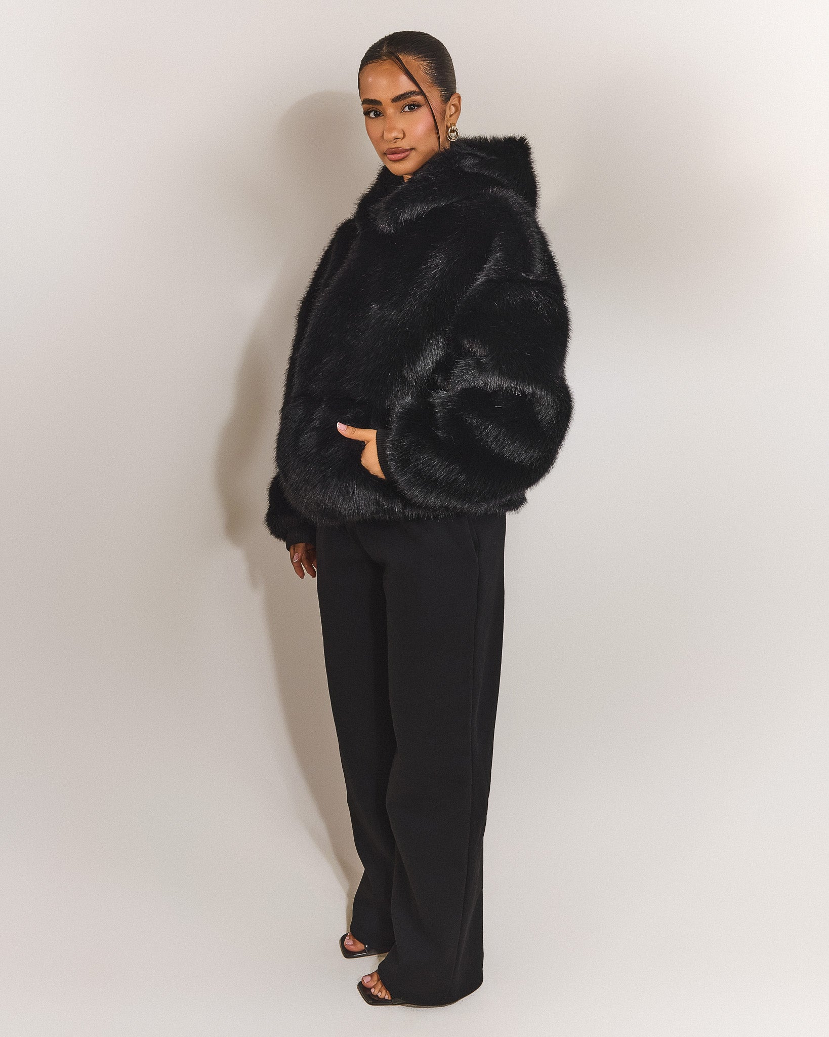 レディース Bibiy BLAIR PUFF JACKET BLACK