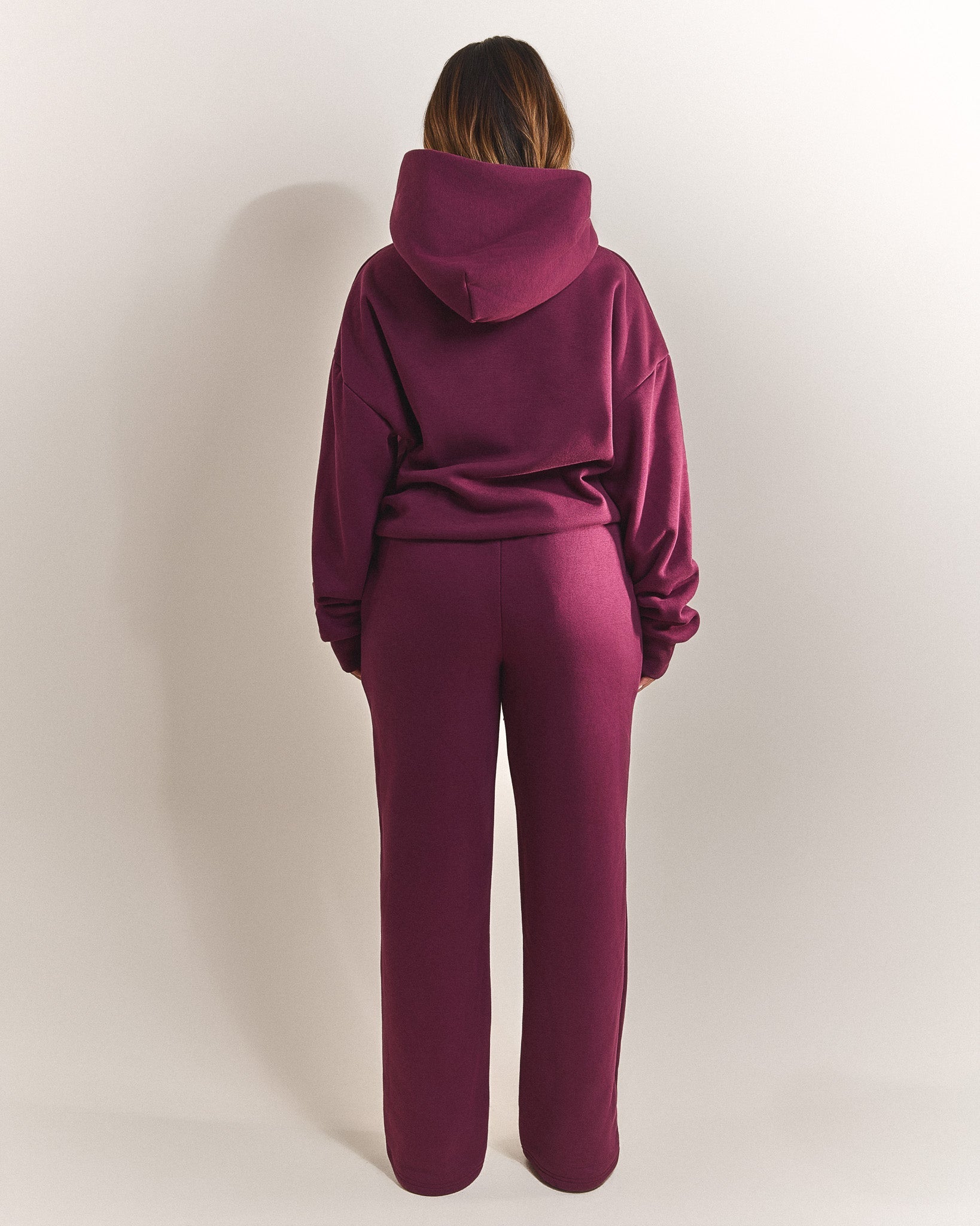 The Classics Hoodie in Plum
