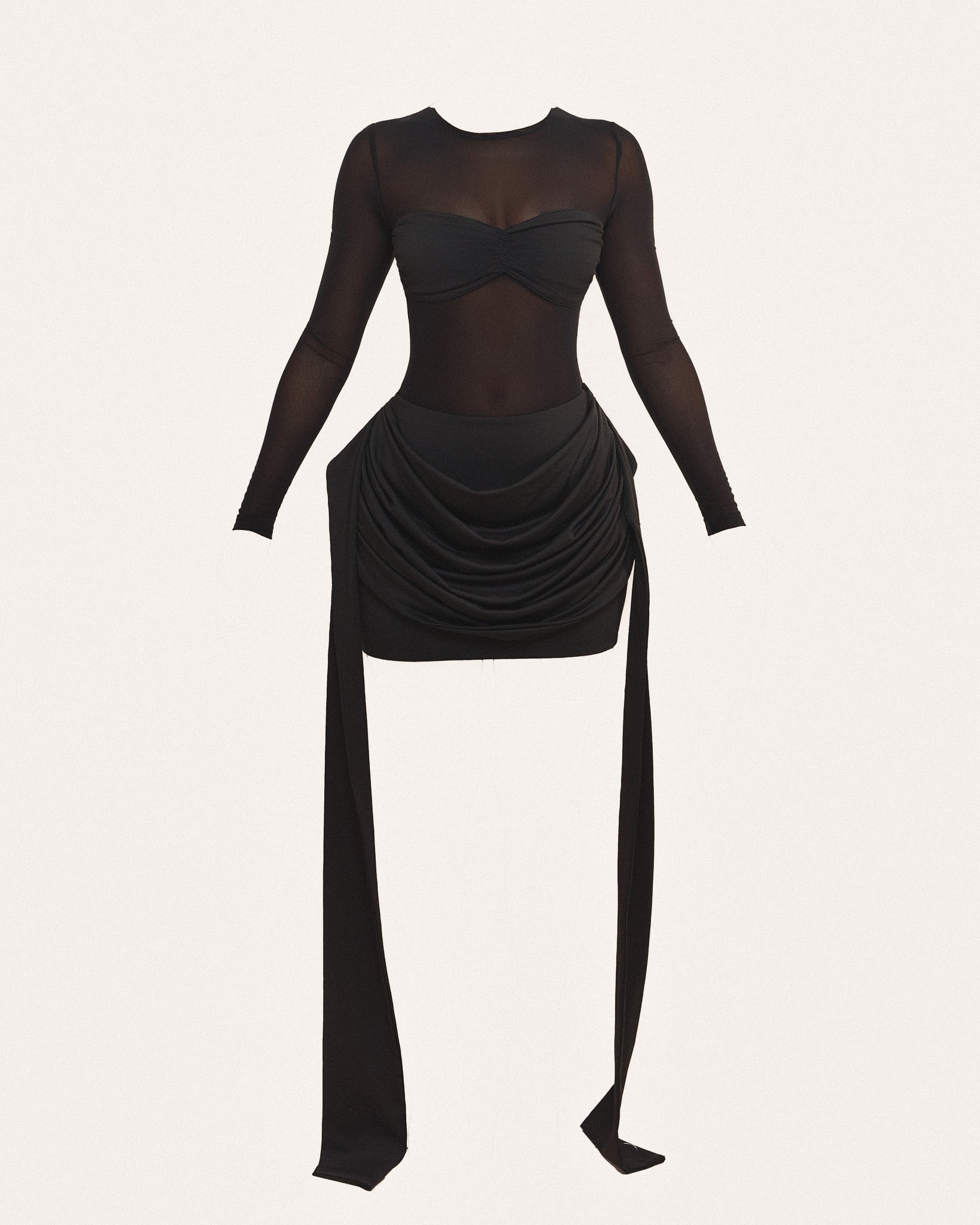 The Yara Skirt in Black