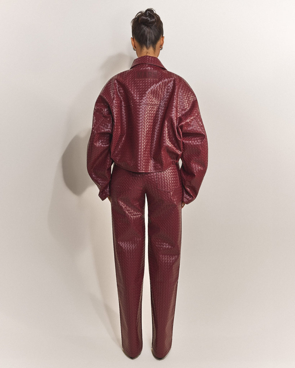 The Faye Jacket in Red