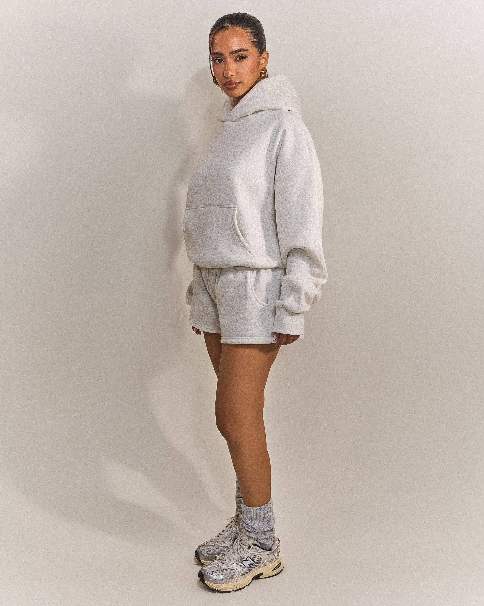 The Classics Shorts in Grey Marl