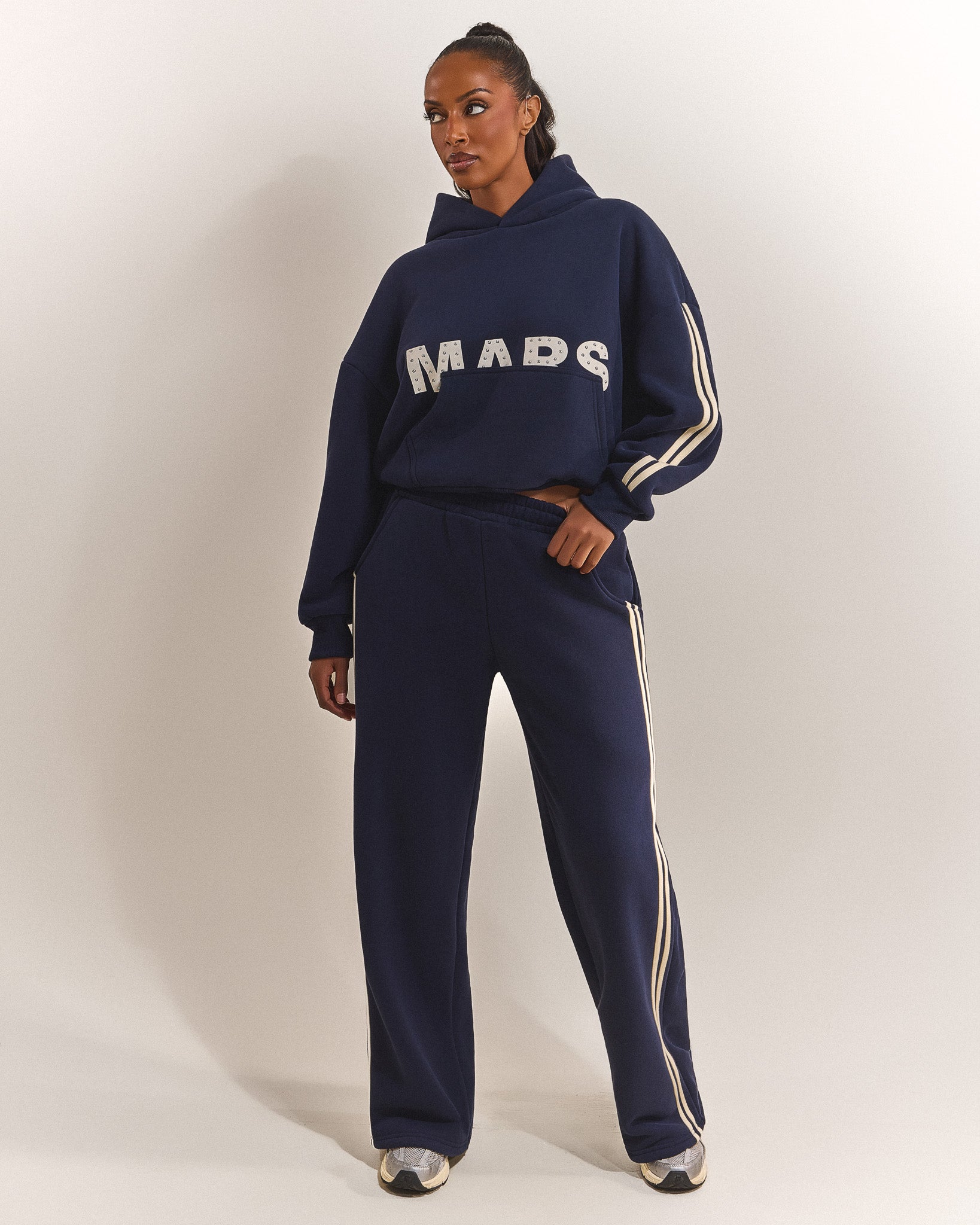 The Kiera Hoodie in Navy