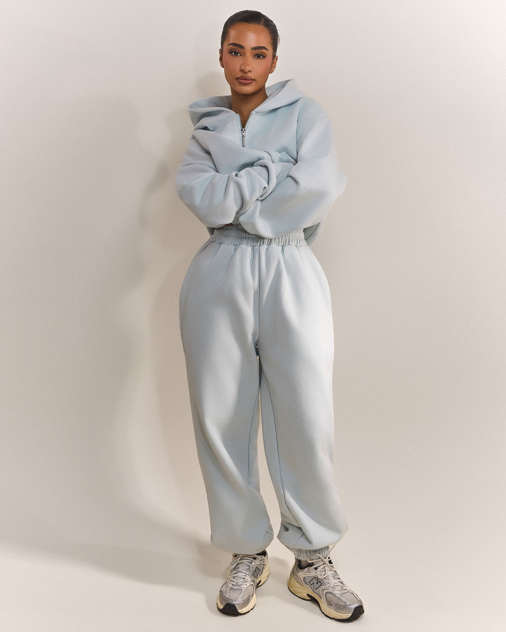 The Classics Cuffed joggers in Baby Blue
